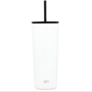 Simple Modern 24oz Classic Tumbler with Straw 2 Tone New With Tag